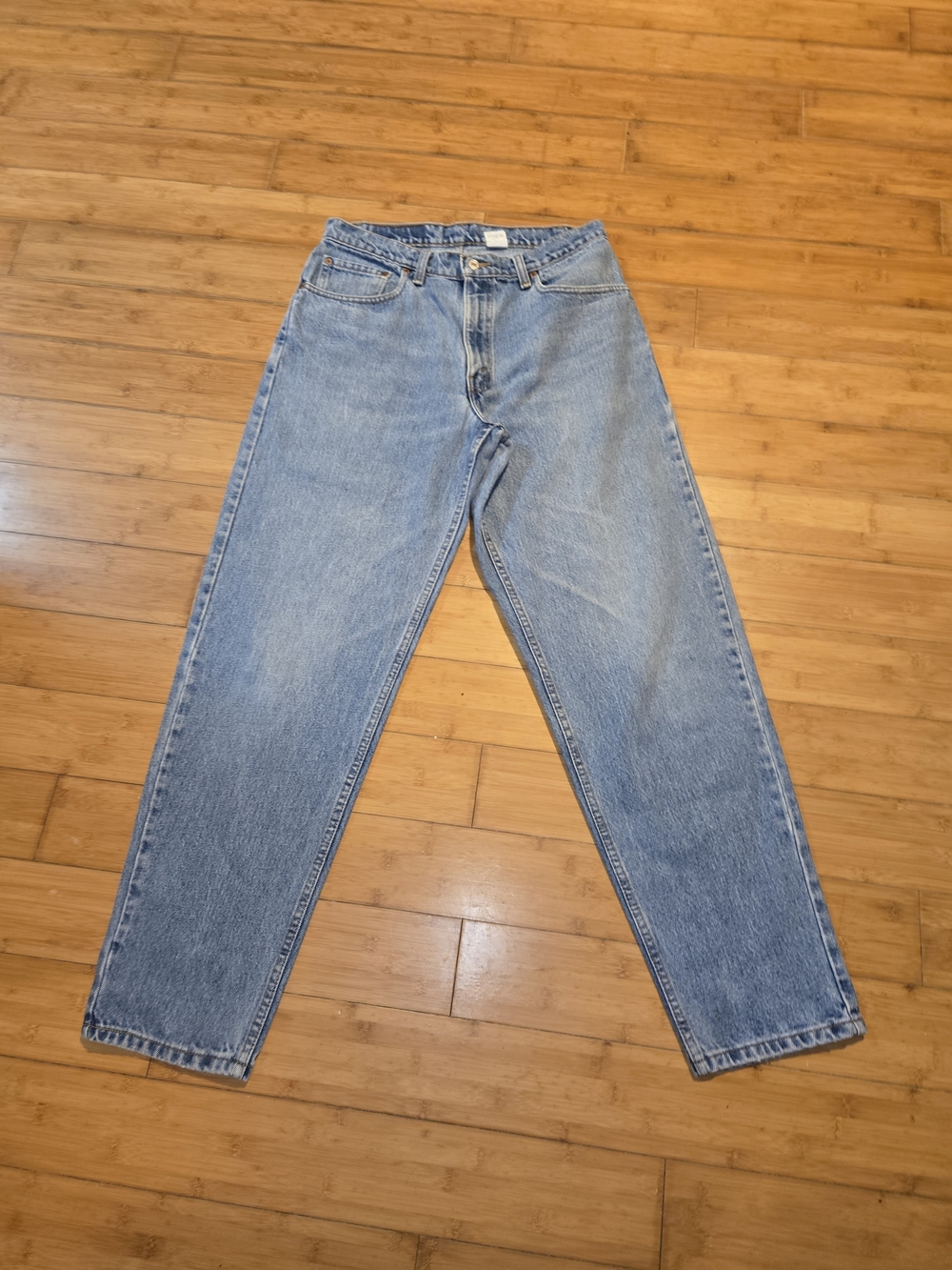Vtg Levis 560 Jeans Mens 32x32 Blue Relaxed Fit Tapered Leg Denim Pants 90s